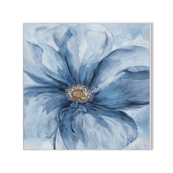 Blue Bloom – Abstract Floral Painting#L3547 Painting artwepaint 
