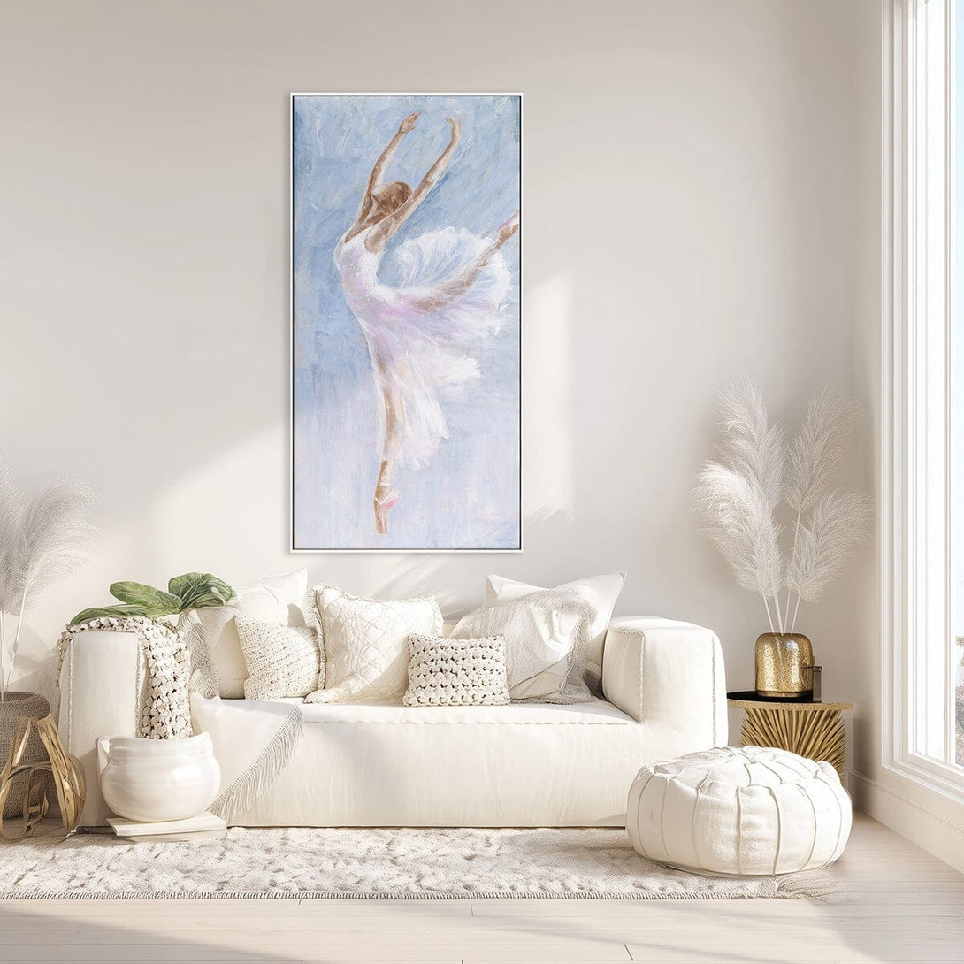 Blue Grace - Ballet Dancer Painting#M0629 Painting artwepaint 