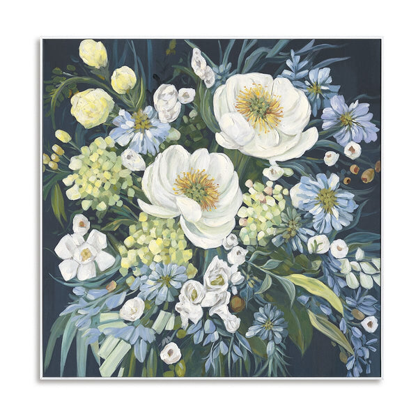Blue Night Blossoms - Fresh Elegance Painting#M4725 Painting artwepaint 