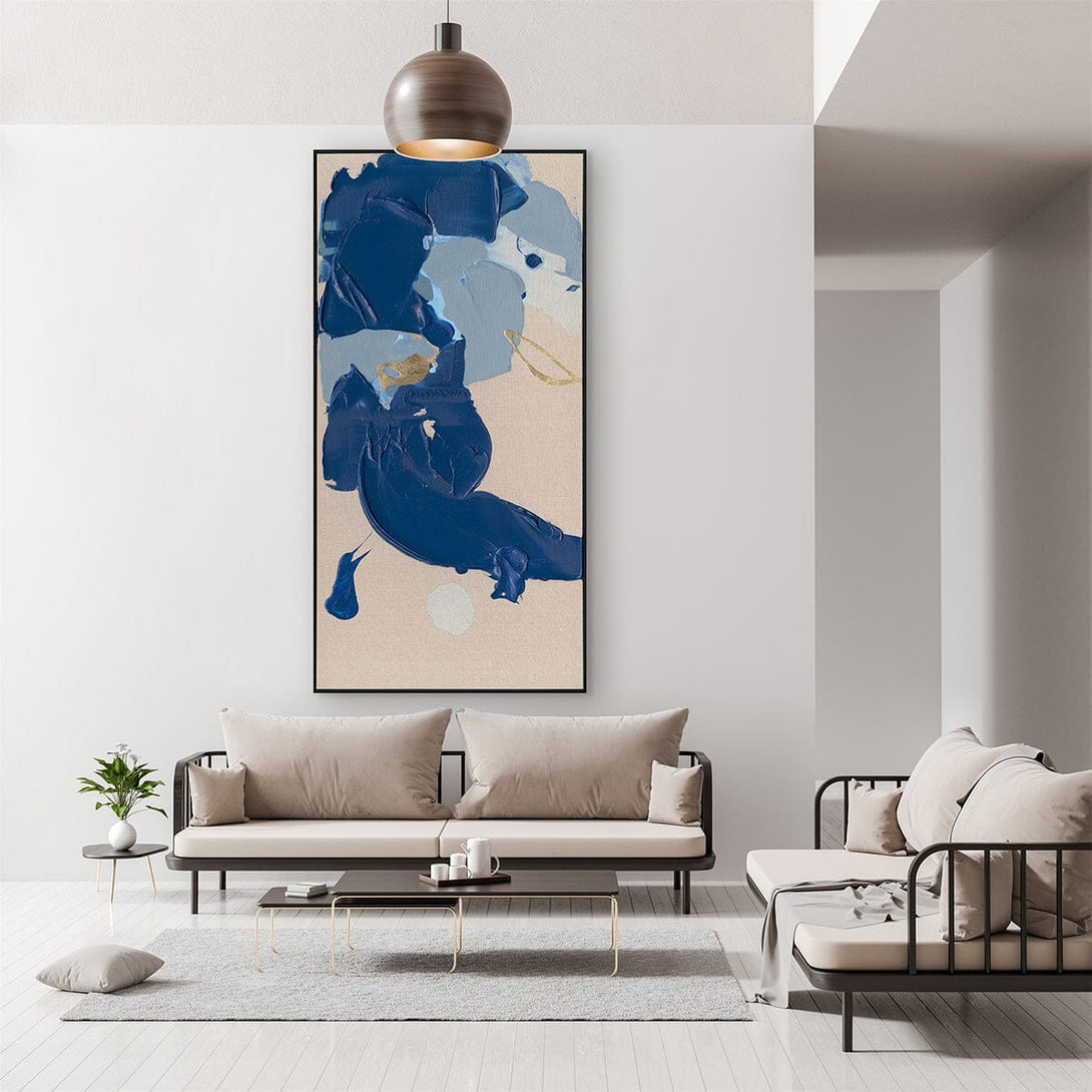 Blue Reverie - Textured Abstract #P5551 Painting artwepaint 