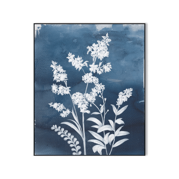 Blue Serenade - Botanical Watercolor Painting#L2001 Painting artwepaint 