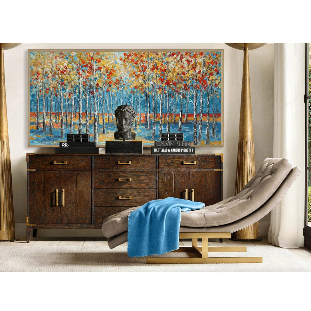 Blue Serenity - Autumn Forest Harmony#L0570 Painting artwepaint 