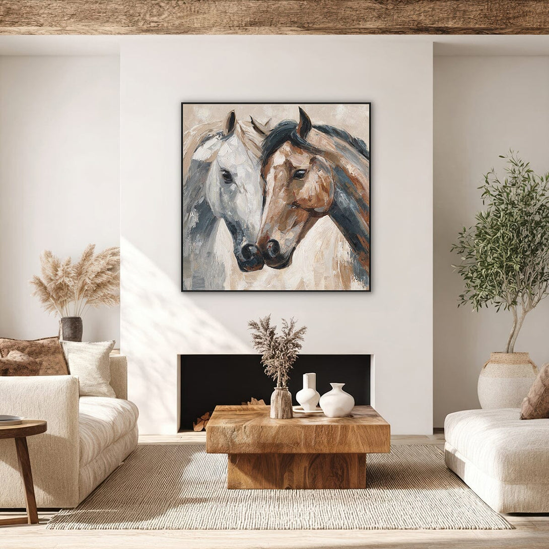 Bonded Spirits - Abstract Horses#P4692 Painting artwepaint 