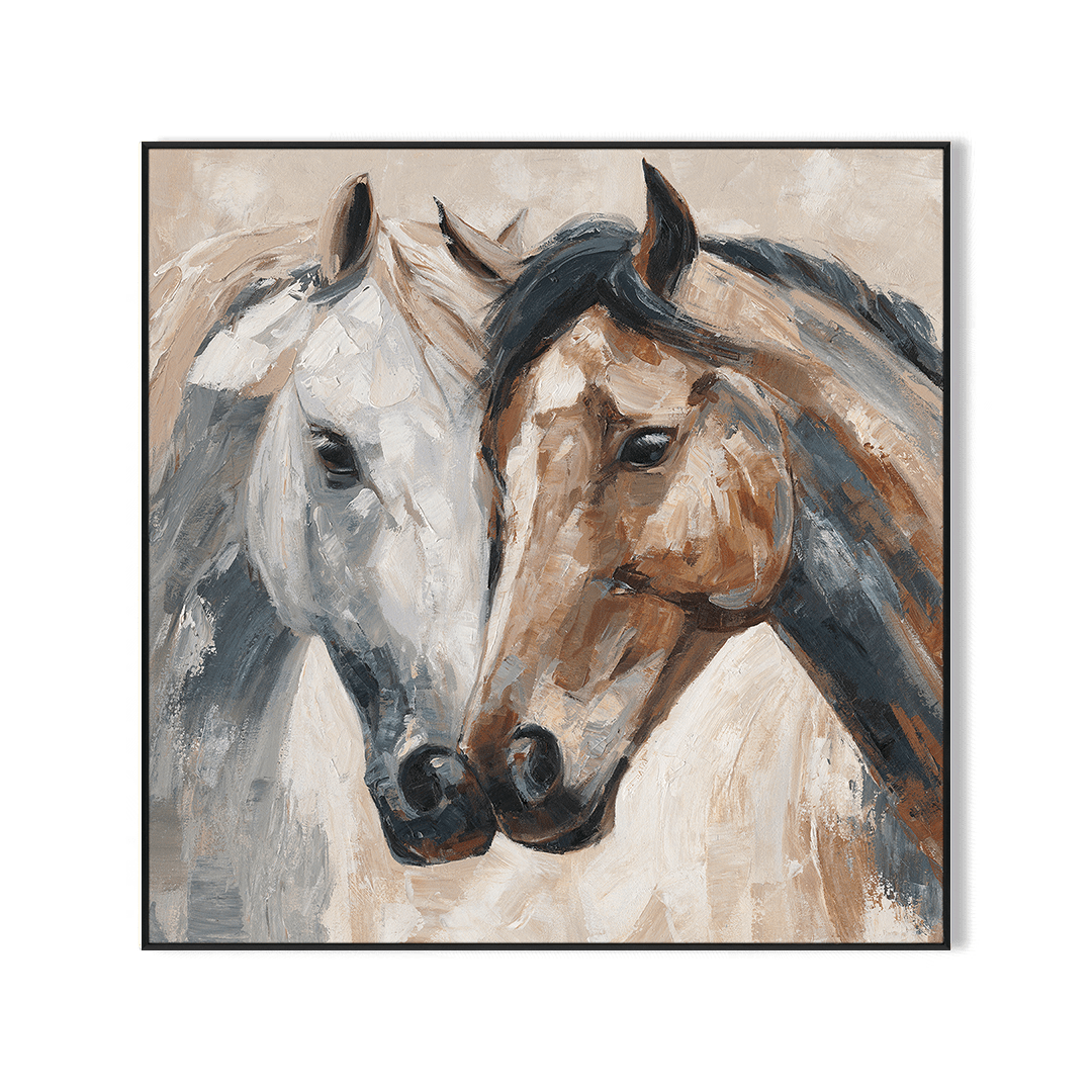 Bonded Spirits - Abstract Horses#P4692 Painting artwepaint 
