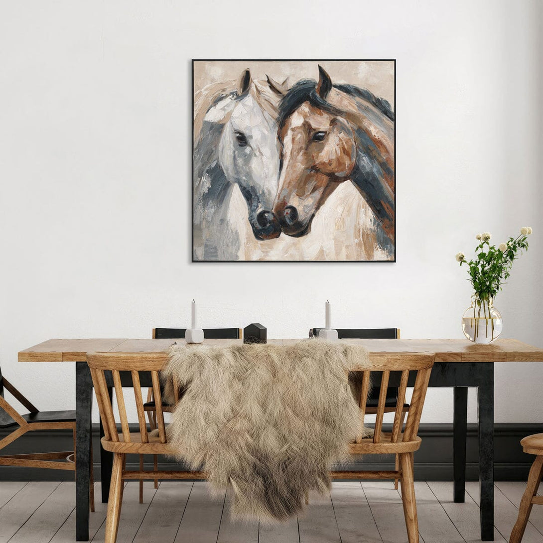 Bonded Spirits - Abstract Horses#P4692 Painting artwepaint 