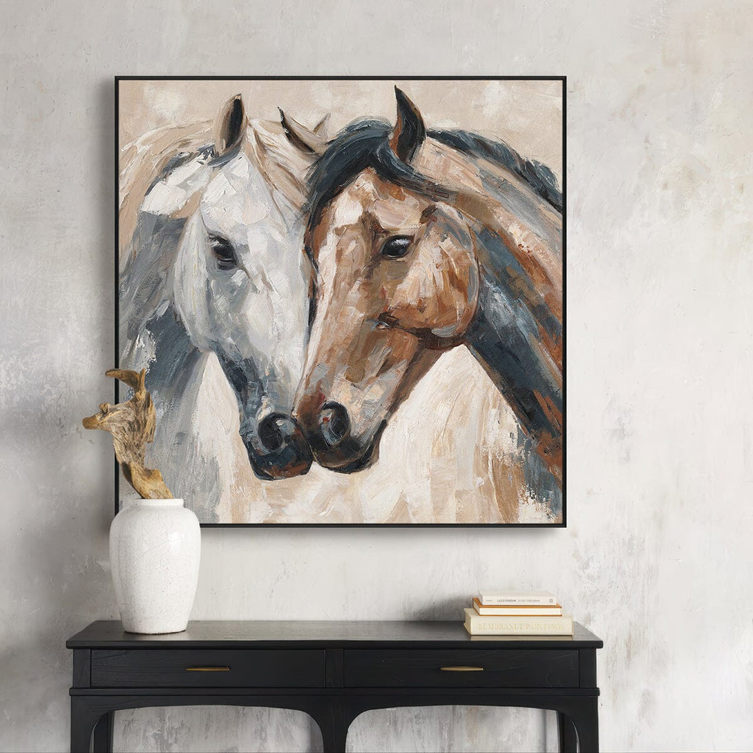 Bonded Spirits - Abstract Horses#P4692 Painting artwepaint 