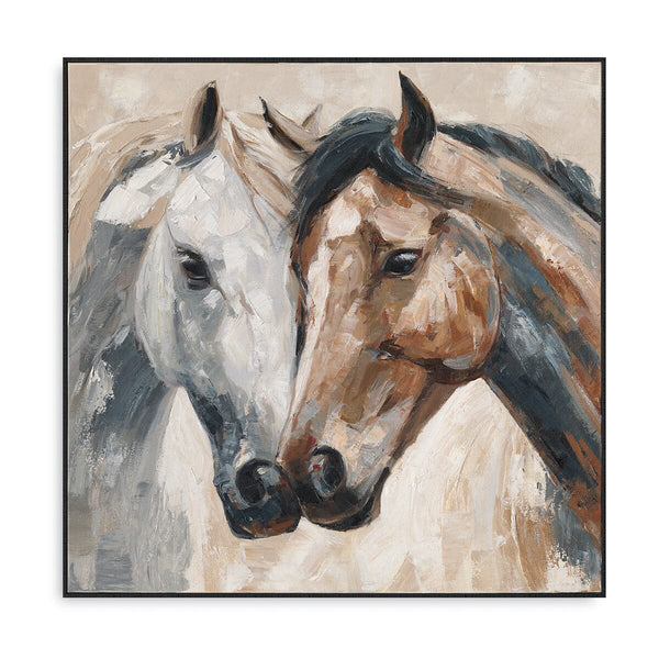 Bonded Spirits - Abstract Horses#P4692 Painting artwepaint 