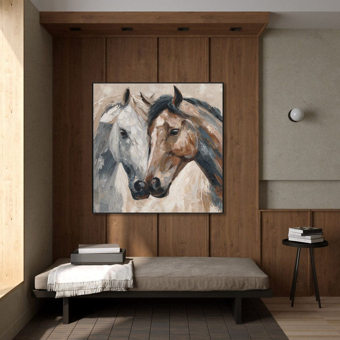 Bonded Spirits - Abstract Horses#P4692 Painting artwepaint 