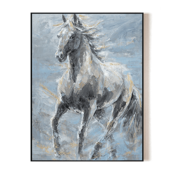 Chasing Wind – Running Horse Abstract#L0523 Painting artwepaint 