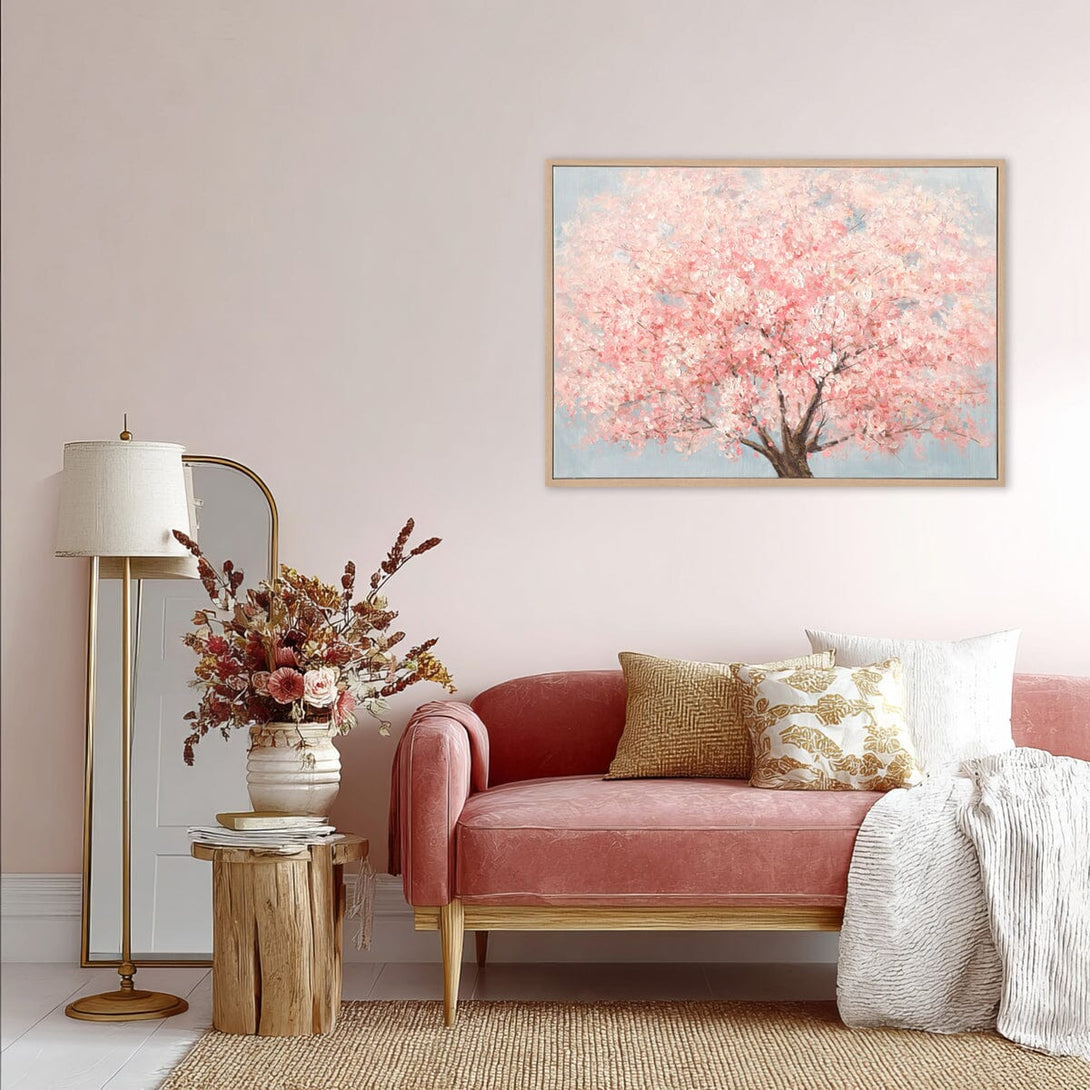 Cherry Blossom Realm - Pink Tree#M3734 Painting artwepaint 