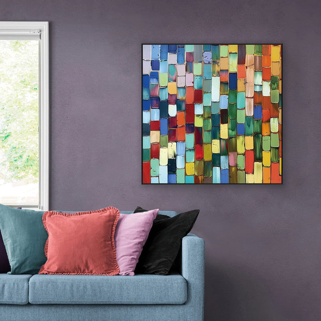 Chromatic Harmony Abstract Painting #PFH2(191) Painting artwepaint 