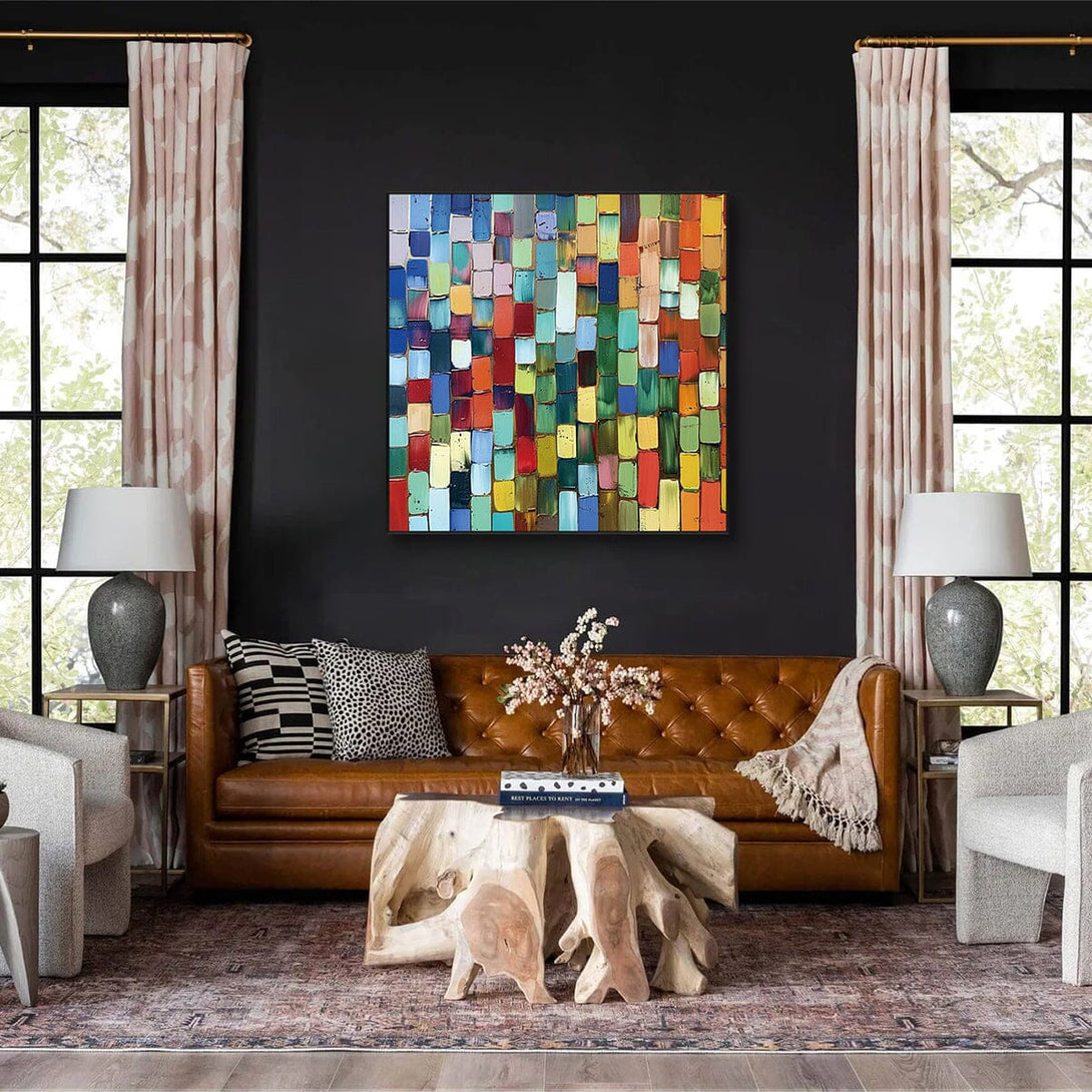 Chromatic Harmony Abstract Painting #PFH2(191) Painting artwepaint 