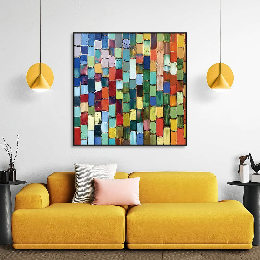 Chromatic Harmony Abstract Painting #PFH2(191) Painting artwepaint 