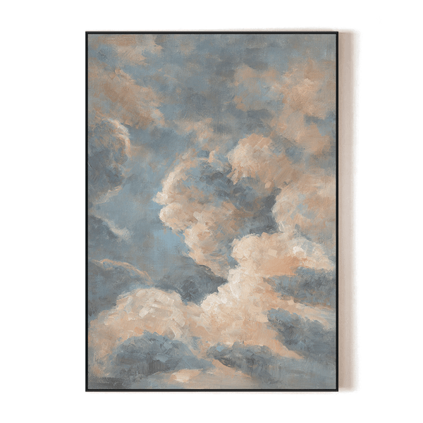 Cloud Reverie - Gentle Sky Abstract #J3747 Painting artwepaint 