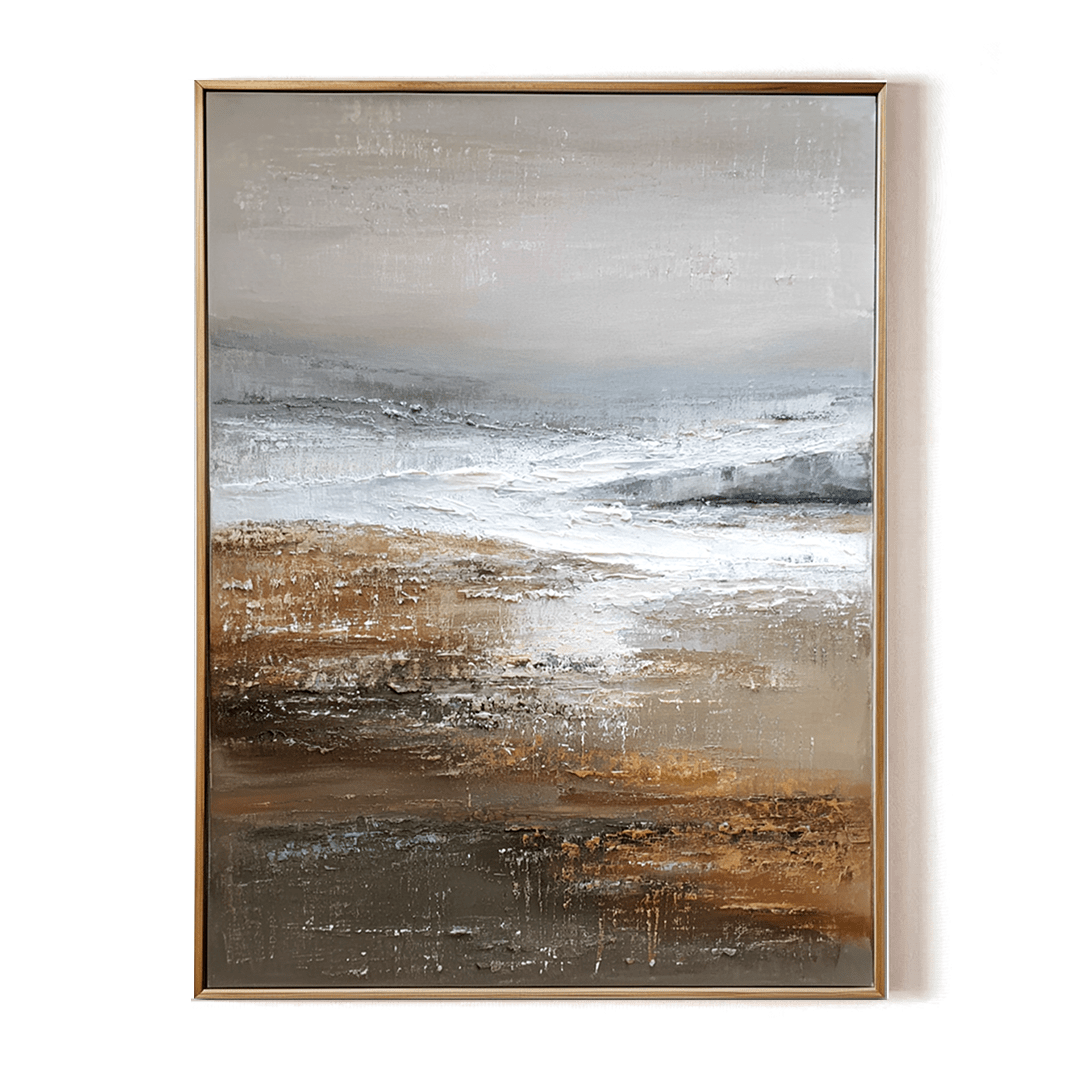 Coastal Drift – Abstract Seascape Painting #45 Painting artwepaint 