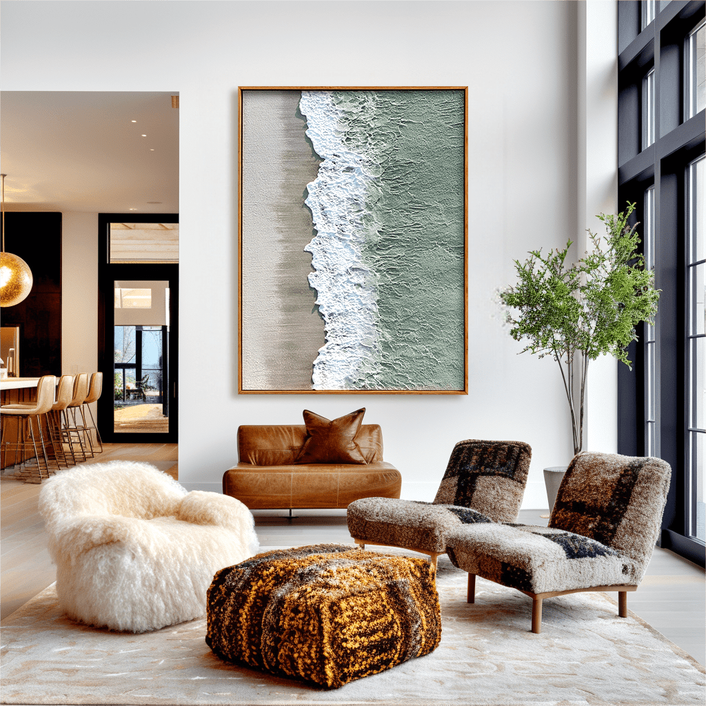 Coastal Serenity Seascape Painting #93002 Painting artwepaint 