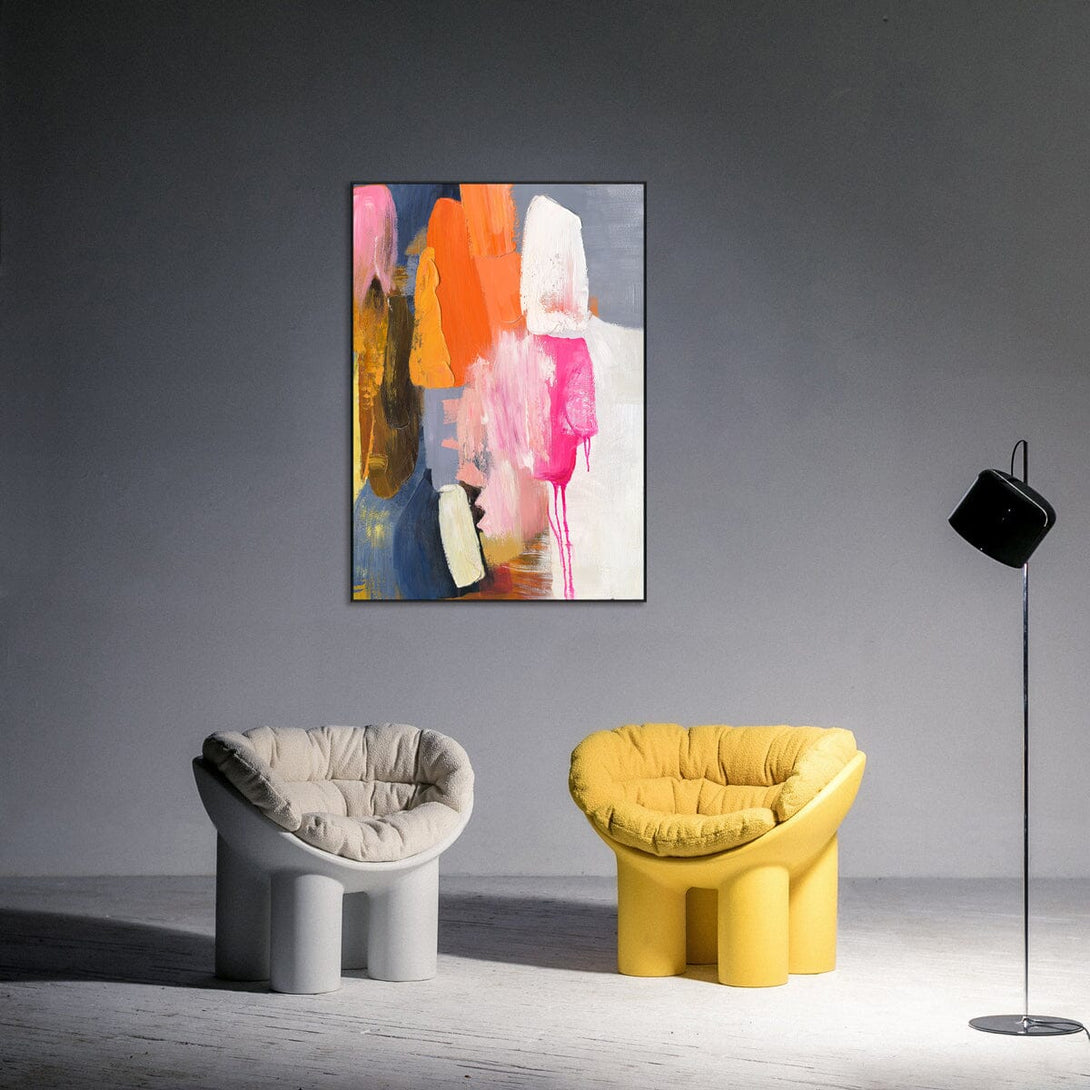 Color Cascade-Bright Abstract Painting #P2687 Painting artwepaint 