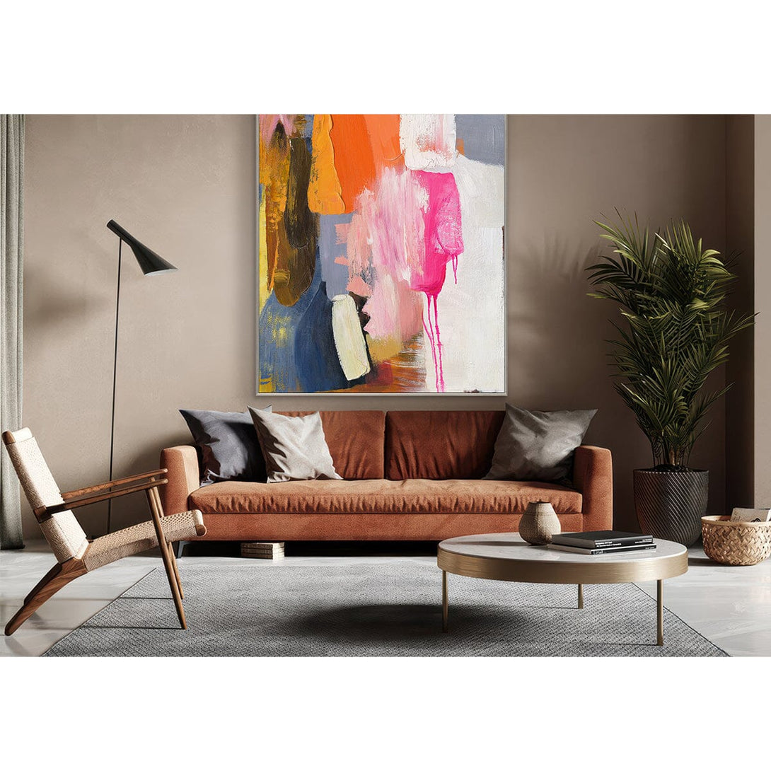Color Cascade-Bright Abstract Painting #P2687 Painting artwepaint 