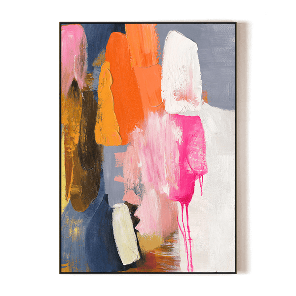 Color Cascade-Bright Abstract Painting #P2687 Painting artwepaint 