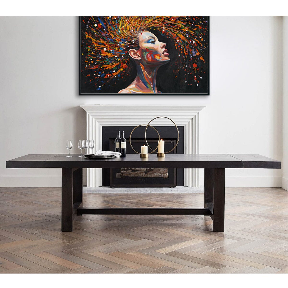 Colorburst Mind - Abstract Portrait#M3782 Painting artwepaint 