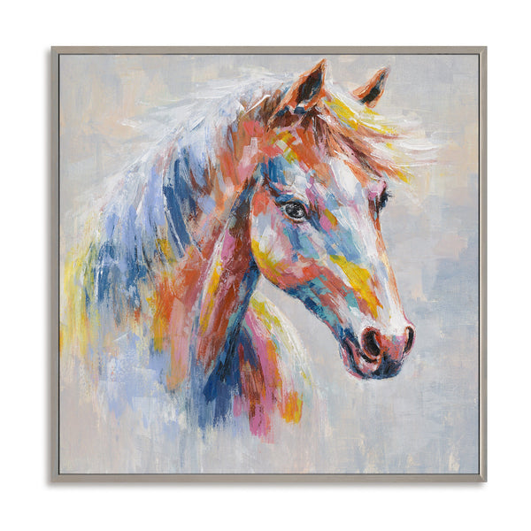 Colorful Horse - Multicolor Expressive Animal Painting #M0621 Painting artwepaint 