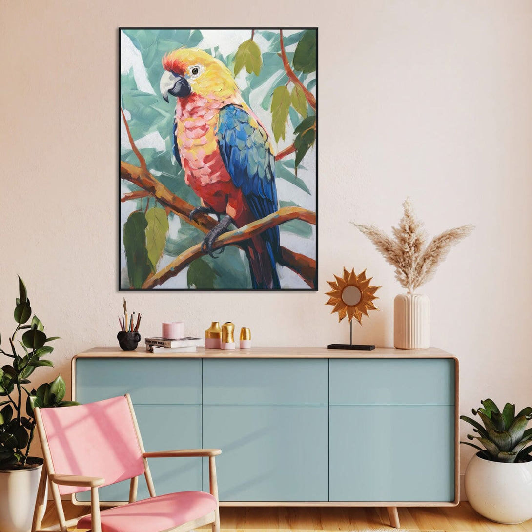 Colorful Macaw - Multicolor Tropical Animal Painting #M2647 Painting artwepaint 