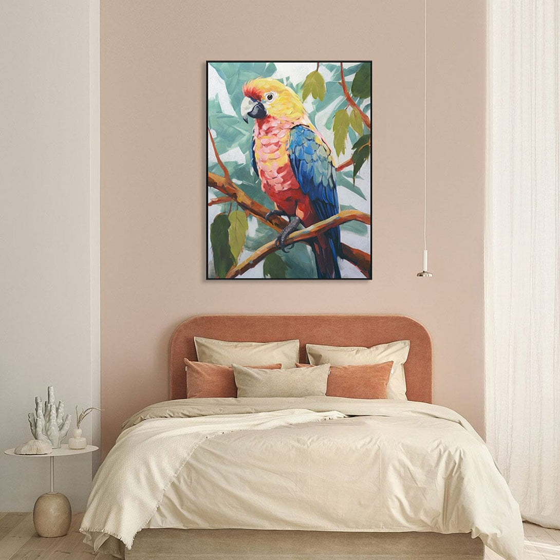 Colorful Macaw - Multicolor Tropical Animal Painting #M2647 Painting artwepaint 