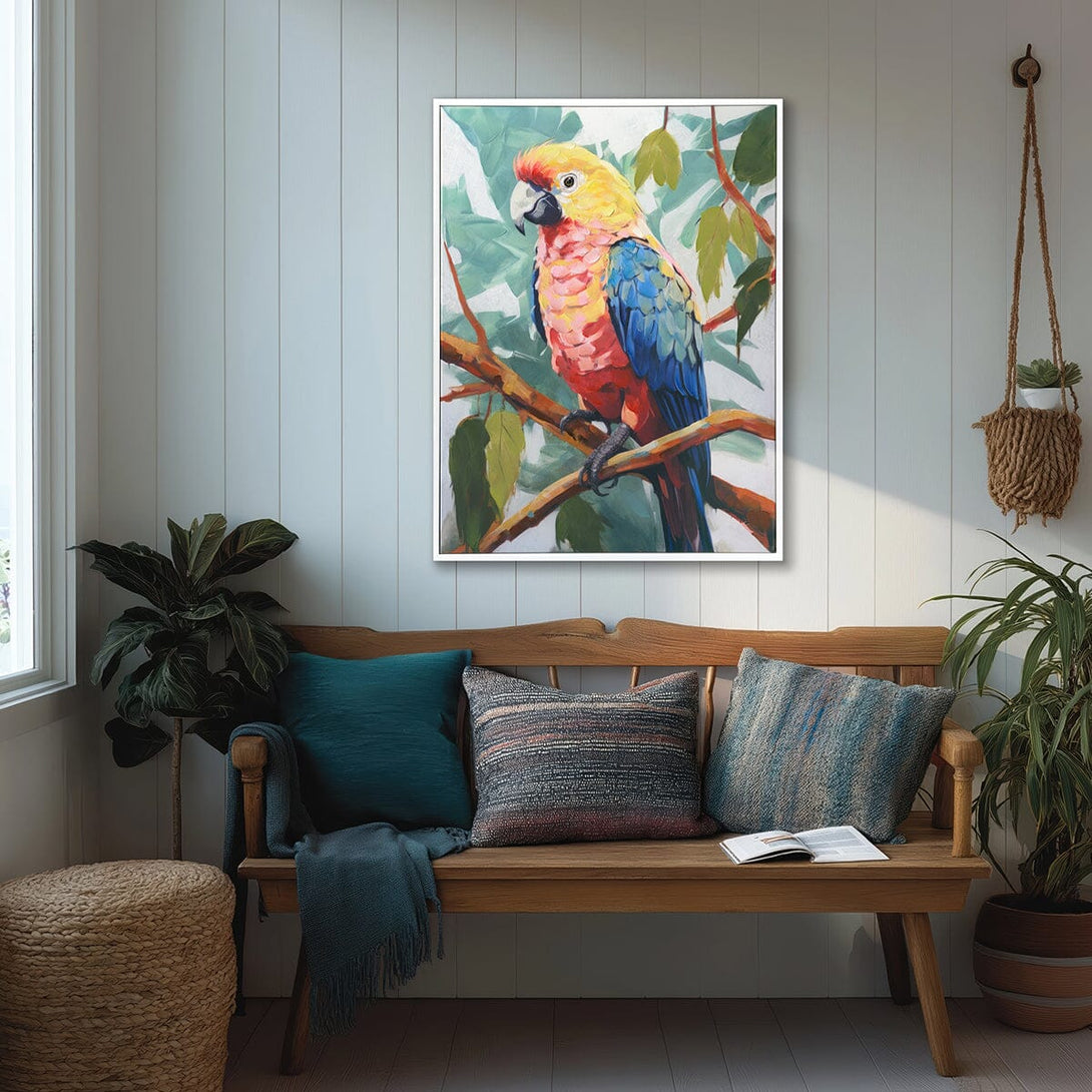 Colorful Macaw - Multicolor Tropical Animal Painting #M2647 Painting artwepaint 