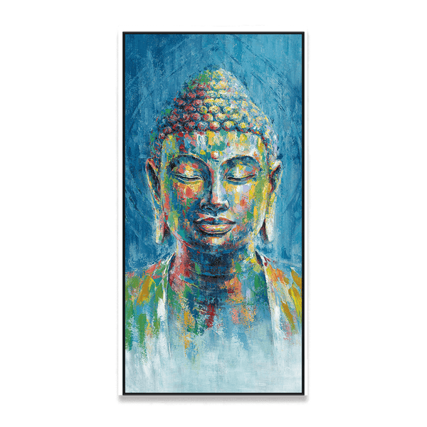 Colorful Serenity - Vibrant Buddha Painting#L0540 Painting artwepaint 