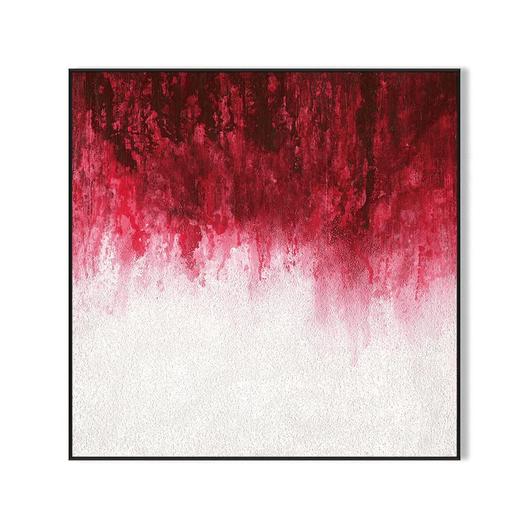 Crimson Fade-Red Abstract Gradient #I9883 Painting artwepaint 