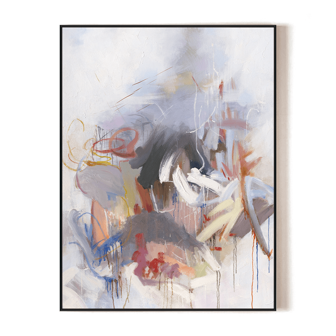 Dream Mist-Soft Abstract Painting #P4019 Painting artwepaint 