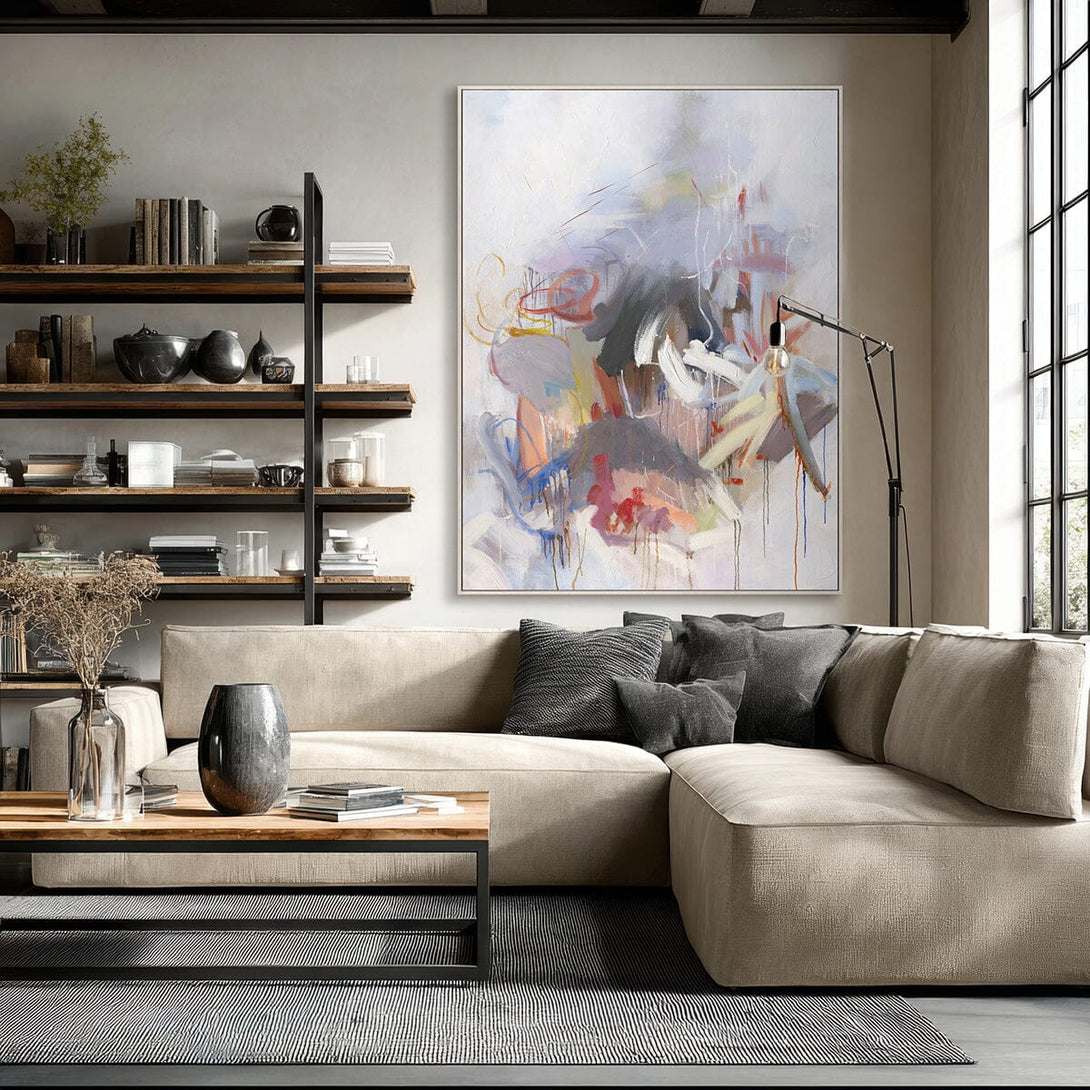 Dream Mist-Soft Abstract Painting #P4019 Painting artwepaint 