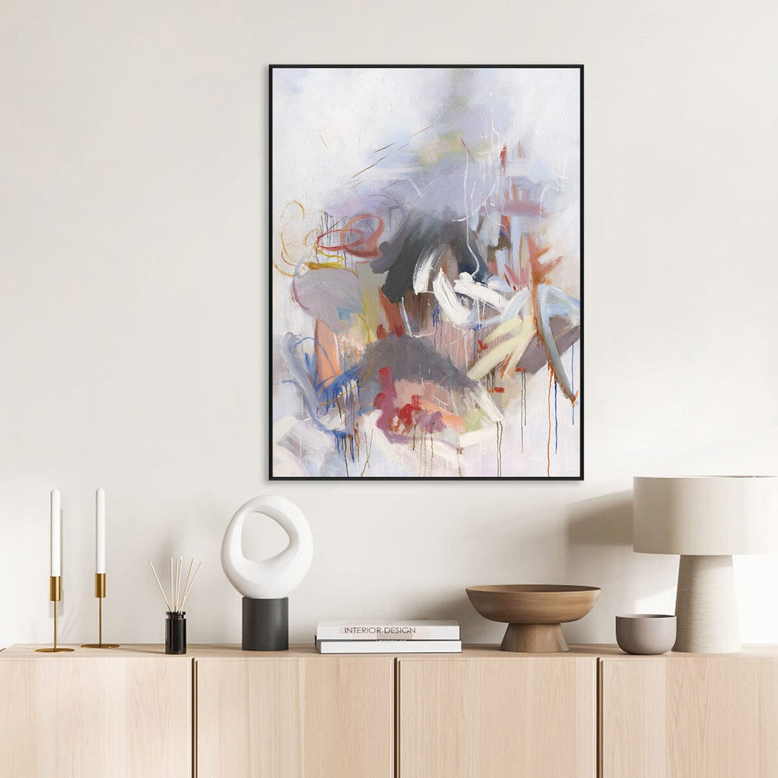 Dream Mist-Soft Abstract Painting #P4019 Painting artwepaint 