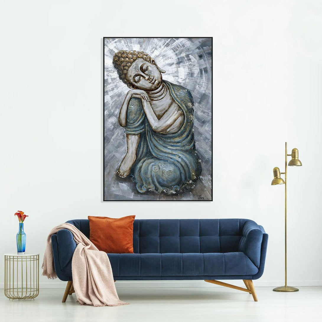 Dreaming Nirvana - Resting Buddha Art #H7612 Painting artwepaint 