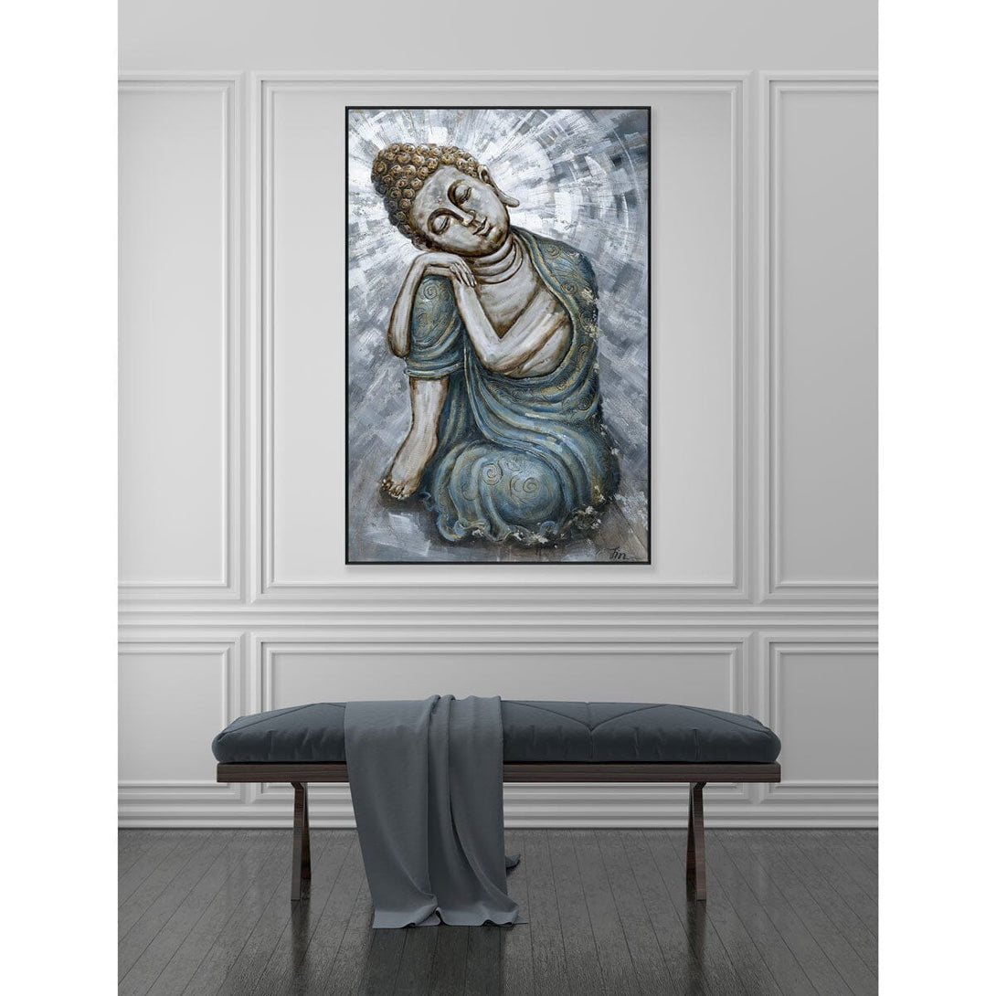 Dreaming Nirvana - Resting Buddha Art #H7612 Painting artwepaint 