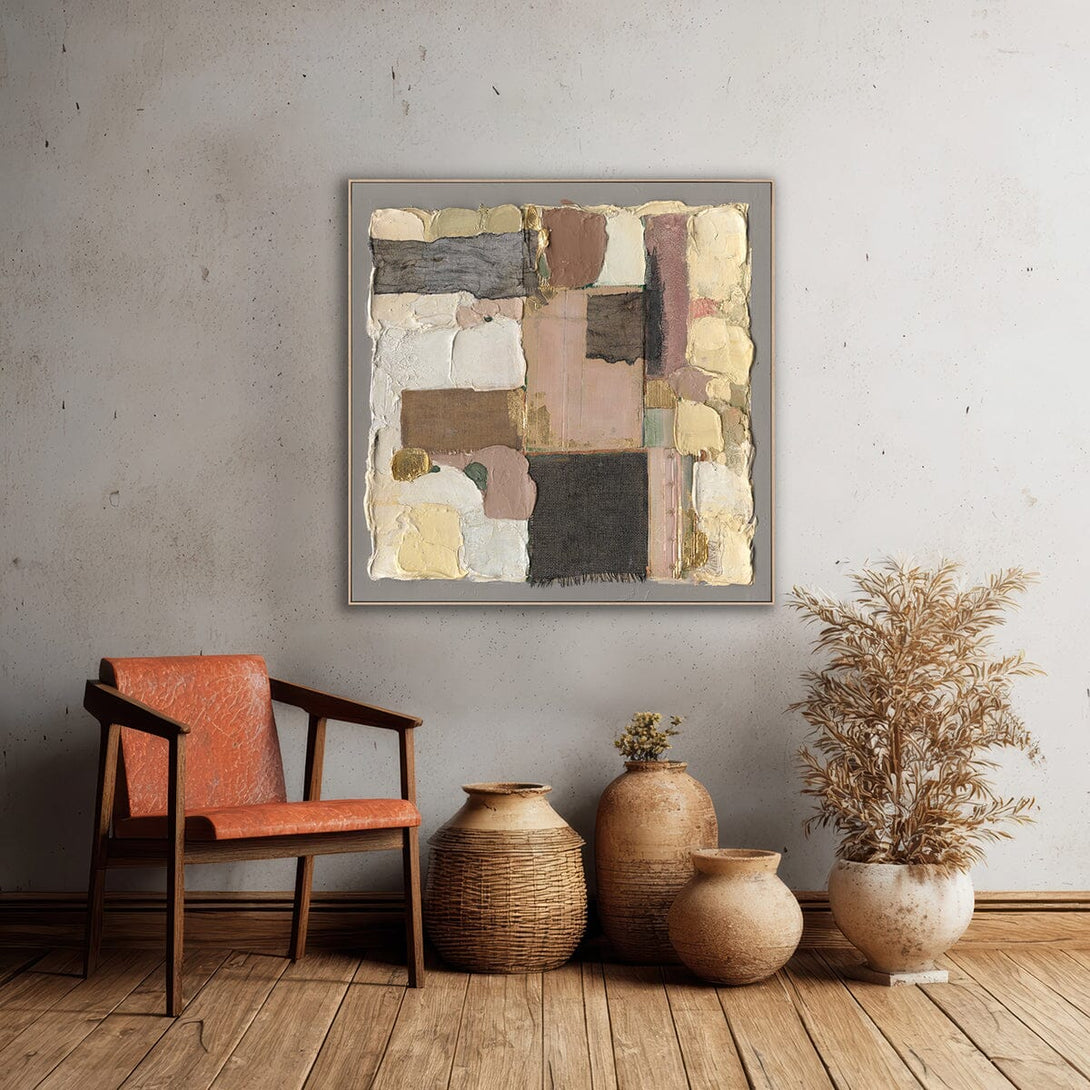 Earth Harmony-Abstract Texture Painting #P6186 Painting artwepaint 