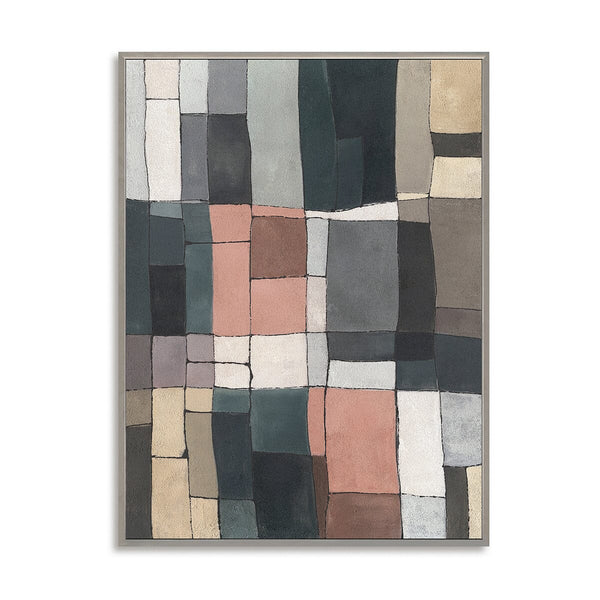 Earth Mosaic-Geometric Abstract Painting #P4501 Painting artwepaint 