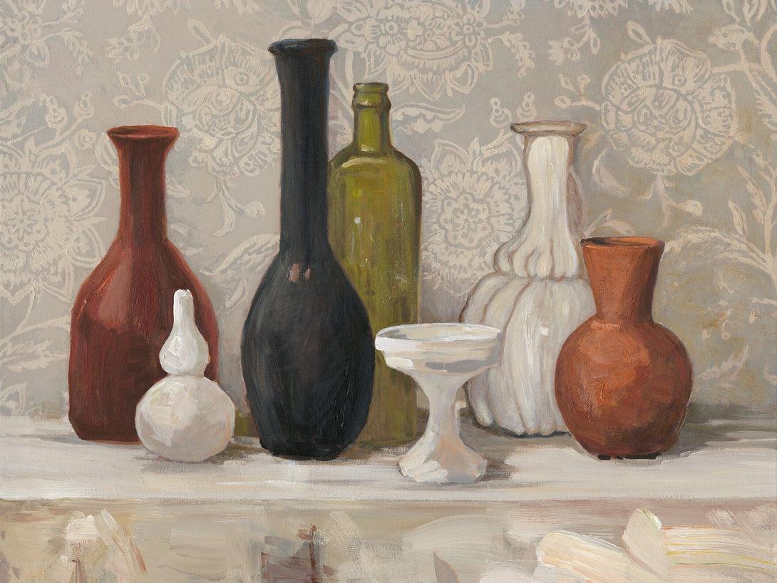 Elegant Vessels - Retro Still Life Painting#L5554 Painting artwepaint 