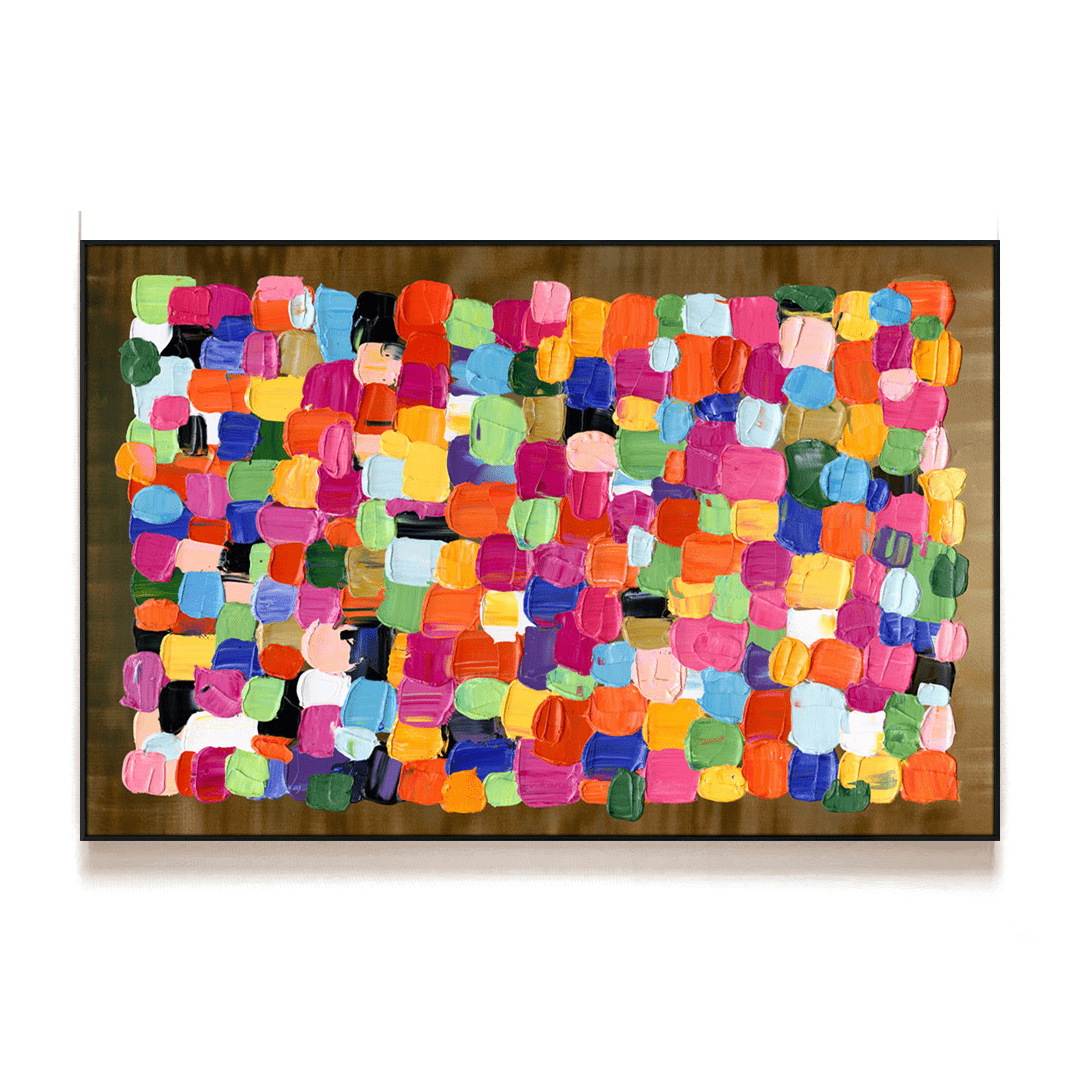 Energetic Flow-Bold Abstract Painting #H0956HHH-001 Painting artwepaint 