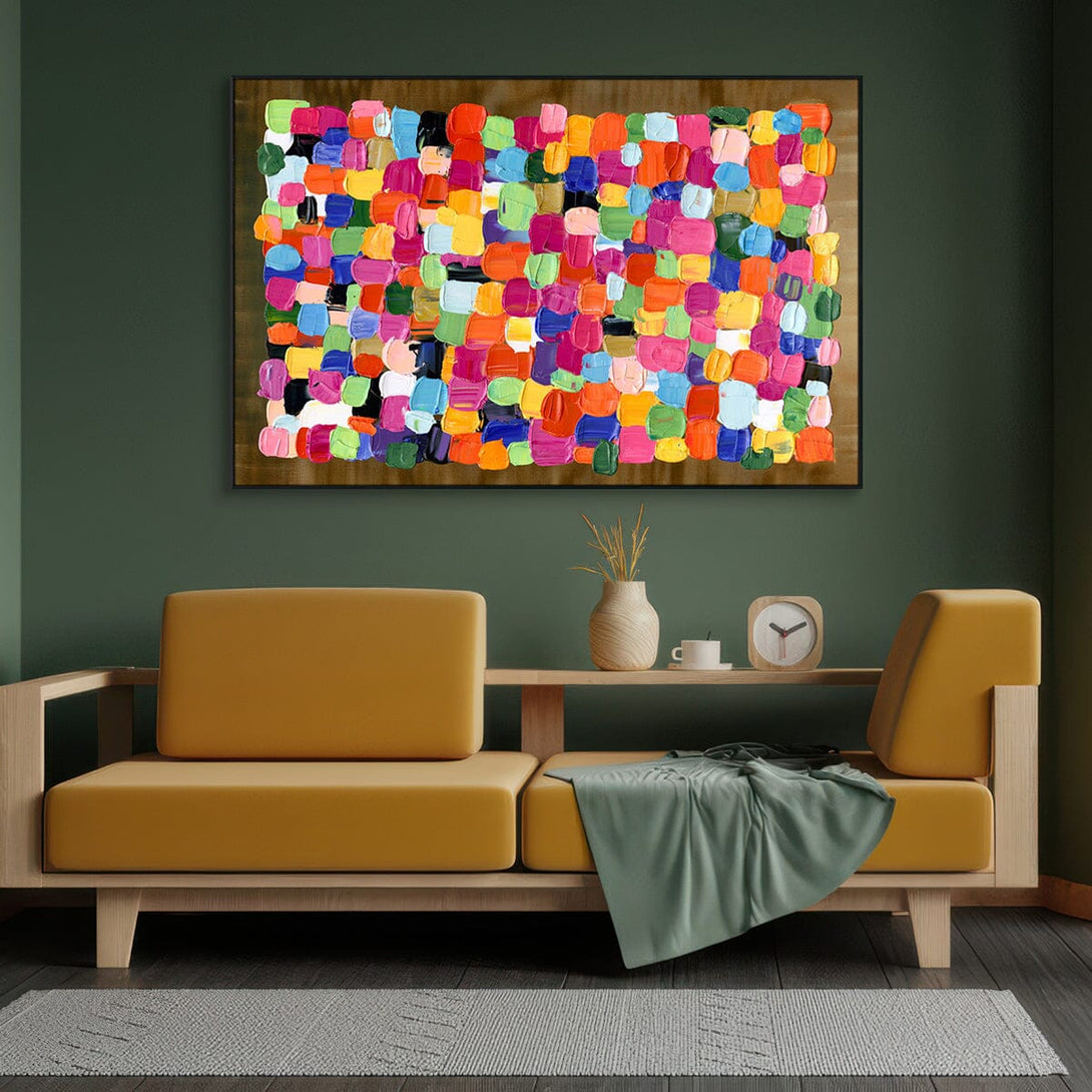 Energetic Flow-Bold Abstract Painting #H0956HHH-001 Painting artwepaint 