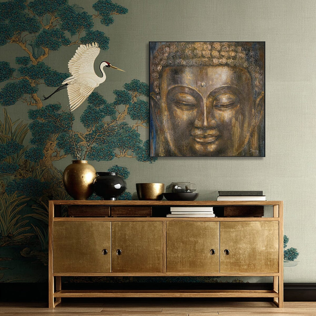 Eternal Glow - Golden Buddha Essence #H8153 Painting artwepaint 