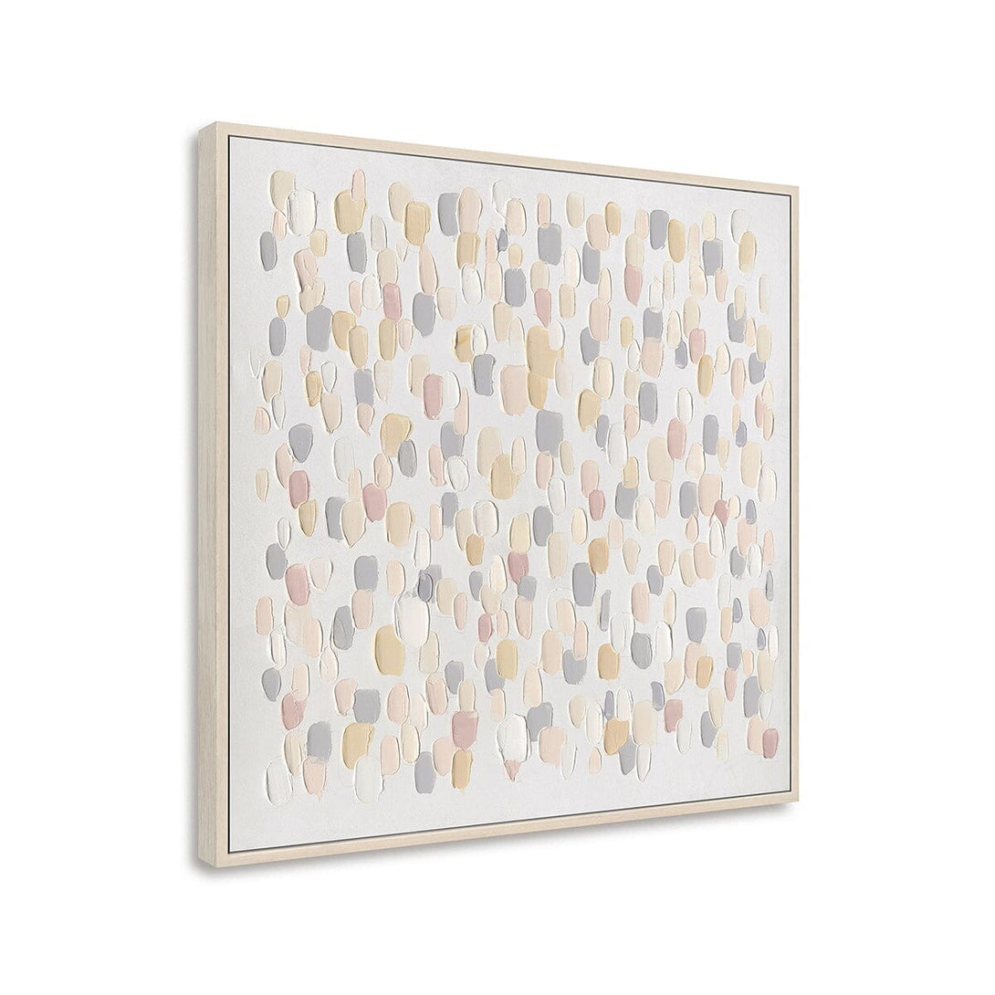 Falling Lights - Light Tone Textured Abstract#M4610 Painting artwepaint 
