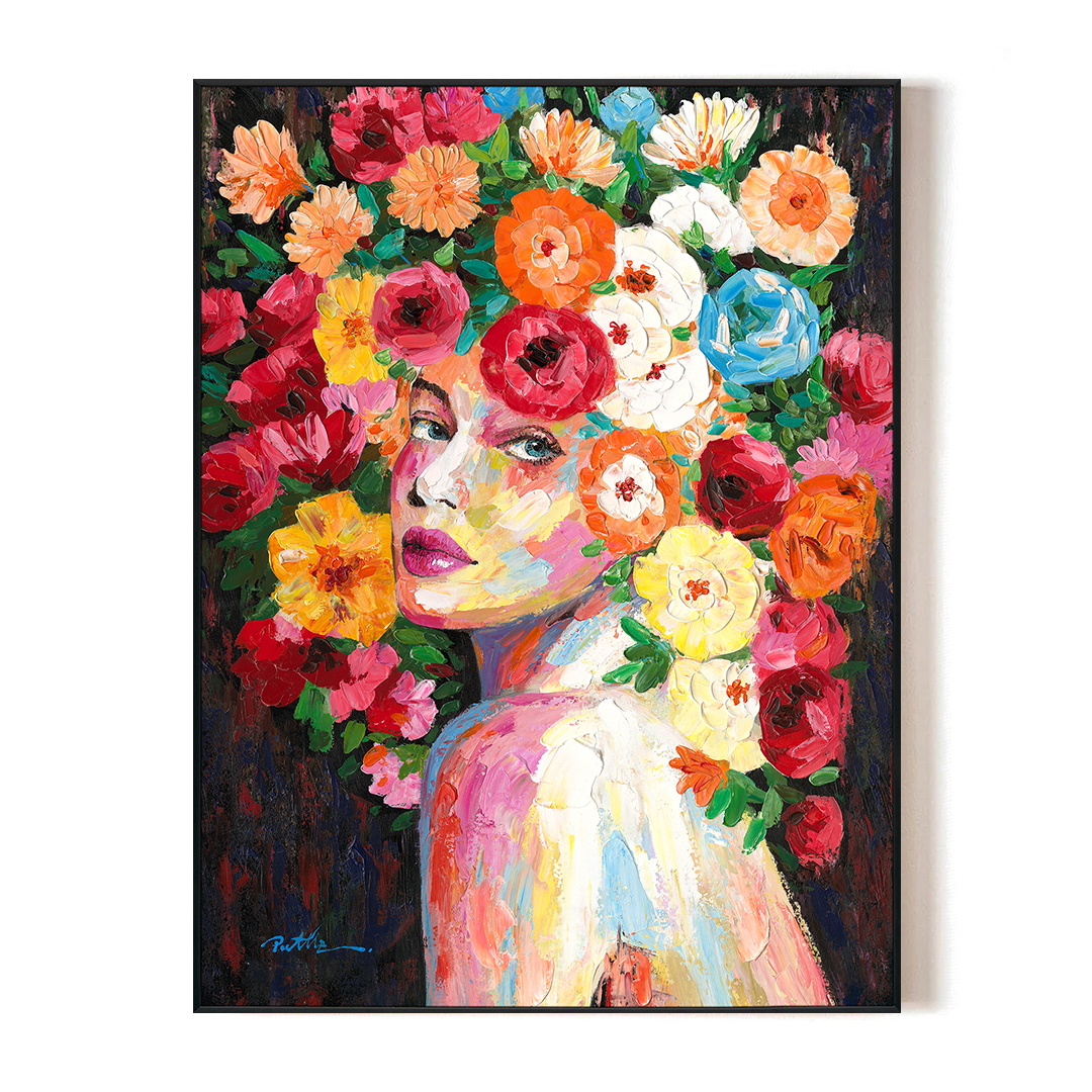 Flora Halo - Bloomed Muse#L0042 Painting artwepaint 
