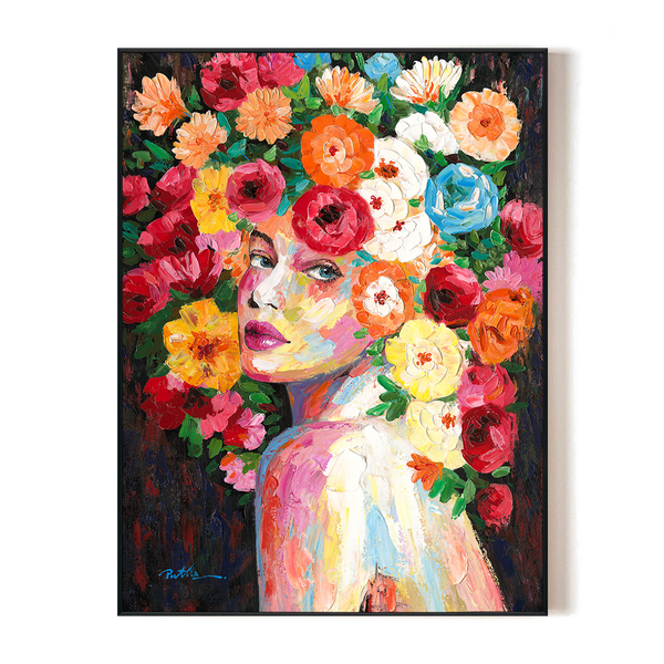 Flora Halo - Bloomed Muse#L0042 Painting artwepaint 