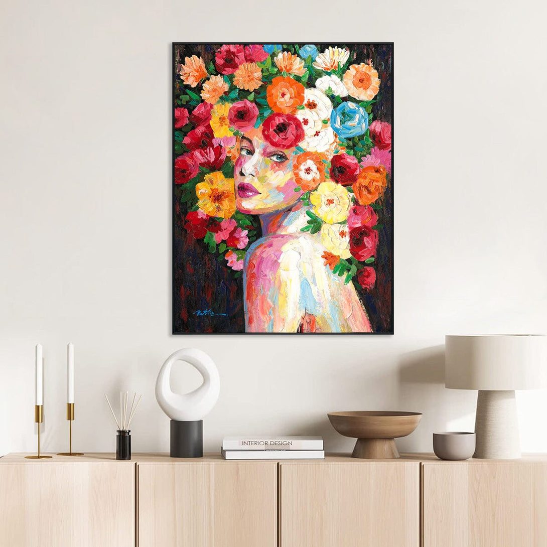 Flora Halo - Bloomed Muse#L0042 Painting artwepaint 