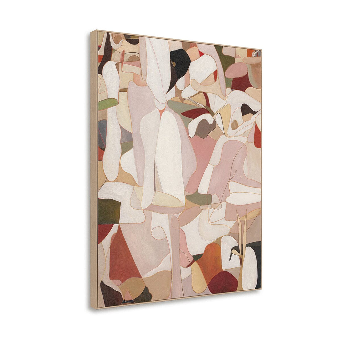 Flowing Silhouettes - Abstract Figurative Painting #P4756 Painting artwepaint 