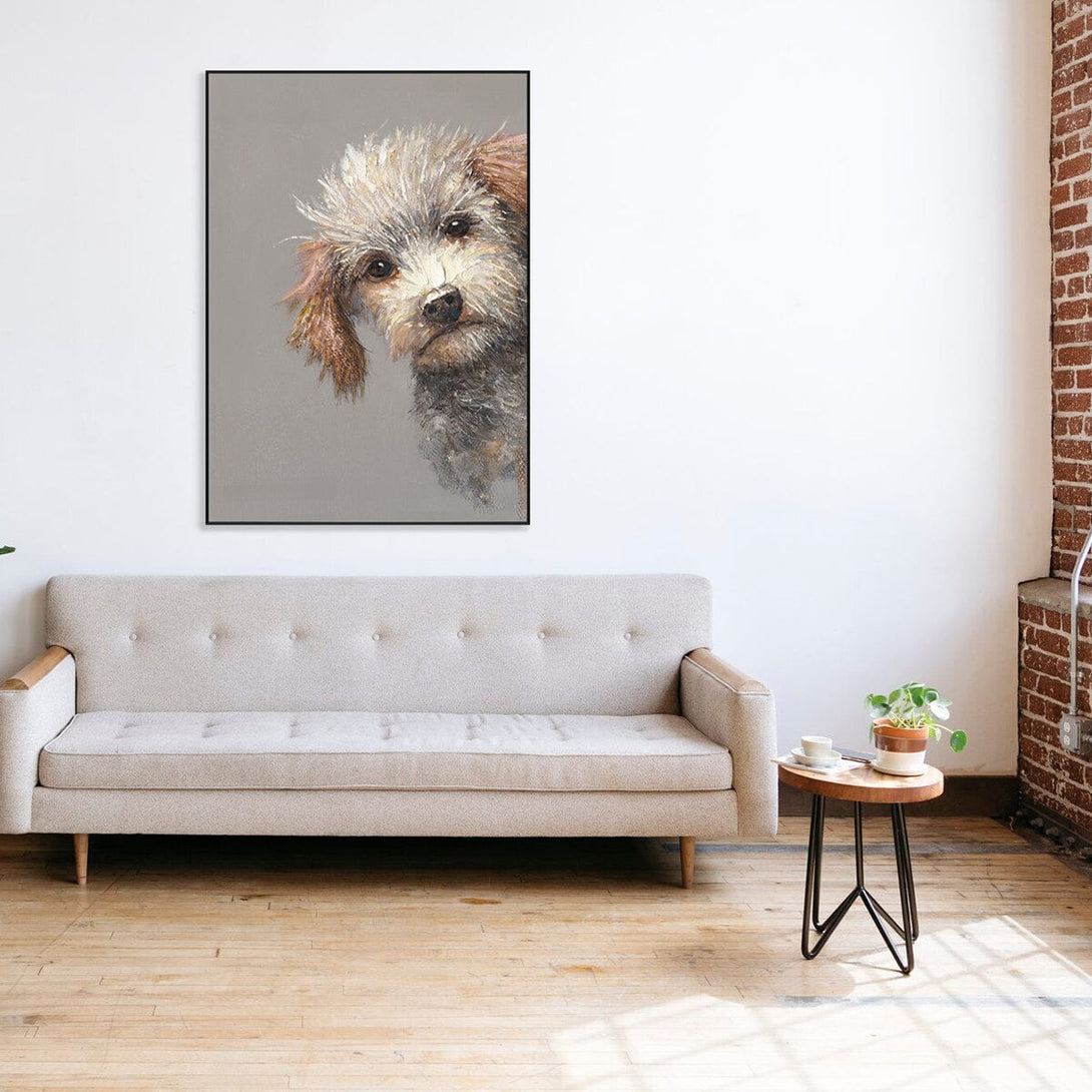 Gentle Gaze - Puppy Portrait #M3761 Painting artwepaint 