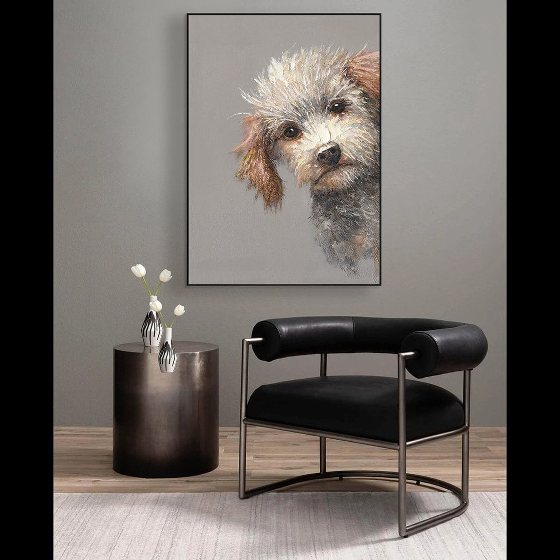 Gentle Gaze - Puppy Portrait #M3761 Painting artwepaint 