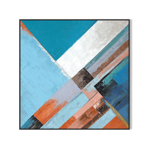 Geometry Flow-Modern Abstract Painting #I1530 Painting artwepaint 