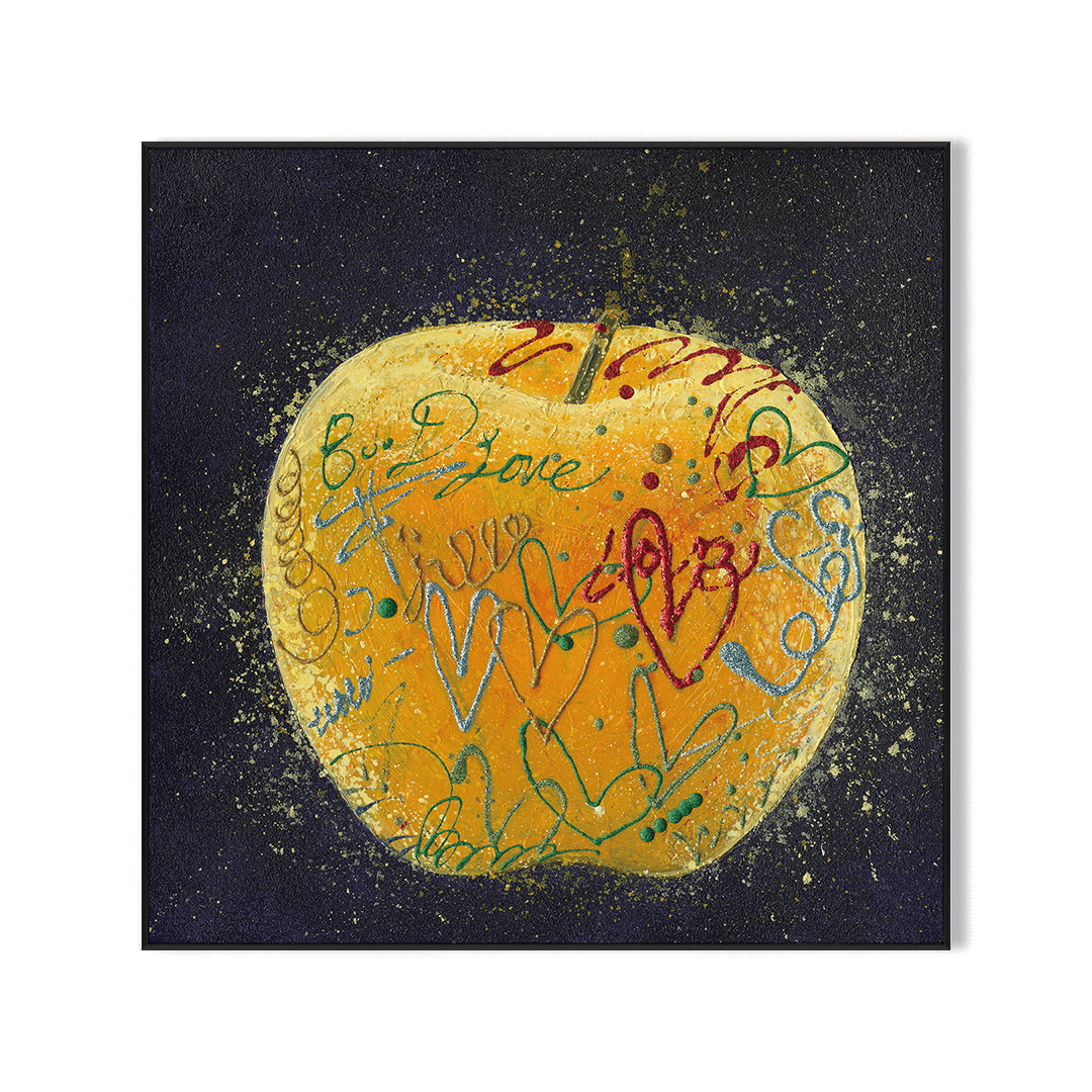 Golden Apple – Graffiti Pop Art Painting #I1678 Painting artwepaint 